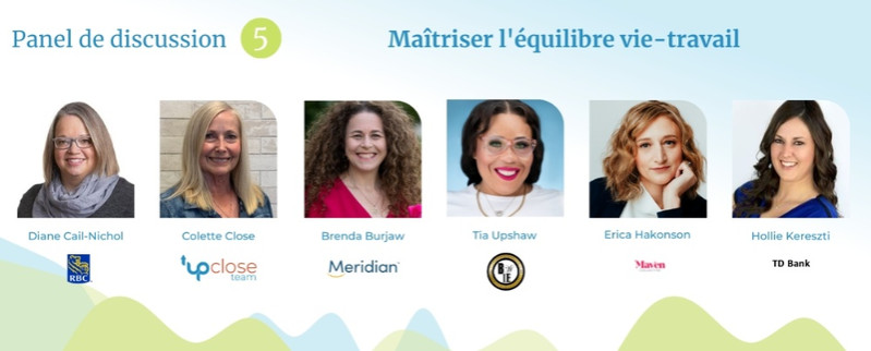 Panel de discussion #5: Maîtriser l'équilibre vie-travail